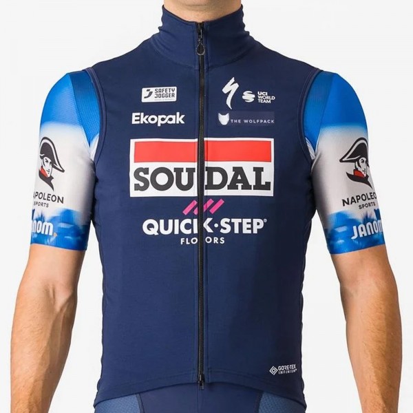 Herren Castelli Soudal Quick-Step 2024 Perfetto Ros weste Radtrikot Kaufen
