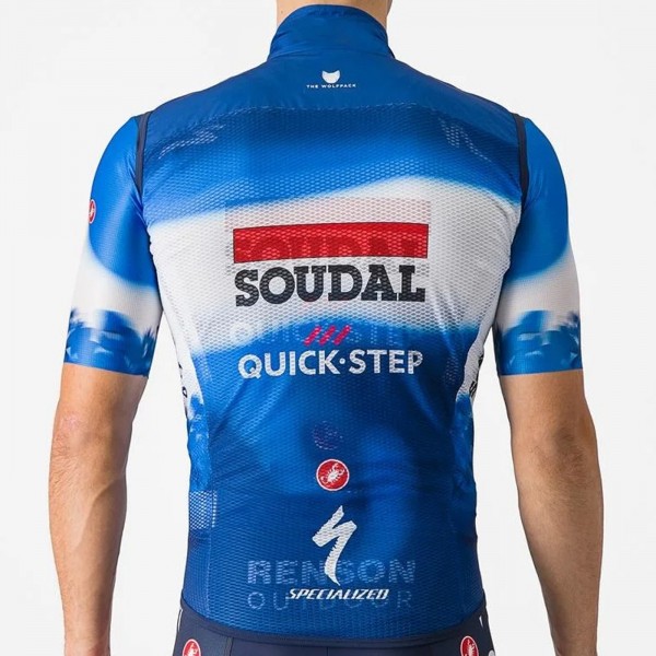 Herren Castelli Soudal Quick-Step 2024 Pro Light Wind weste Radtrikot Kaufen Herren Castelli Soudal Quick-Step 2024 Pro Light Wind weste Radtrikot Kaufen