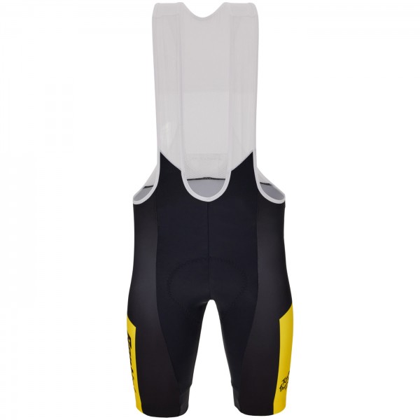 Herren Gelbe Latzhose Tour de France 2024 Radtrikot Kaufen