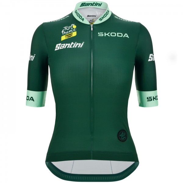 Damen Tour de France 2024 Grun frau trikot Radtrikot Kaufen
