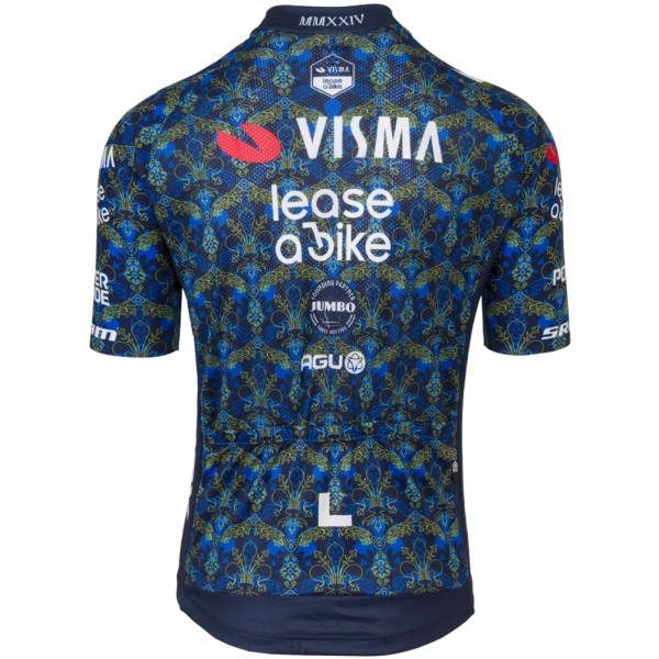 Herren Team Visma Lease a bike 2024 The Renaissance Agu trikot-Tdf Radtrikot Kaufen
