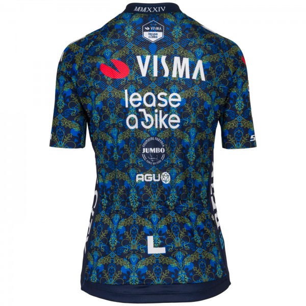Damen Team Visma Lease a bike 2024 The Renaissance Agu frau trikot-Tdf Radtrikot Kaufen