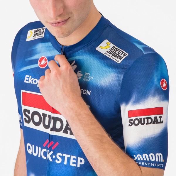 Herren Castelli Soudal Quick-Step 2025 Competizione 3 trikot Radtrikot Kaufen