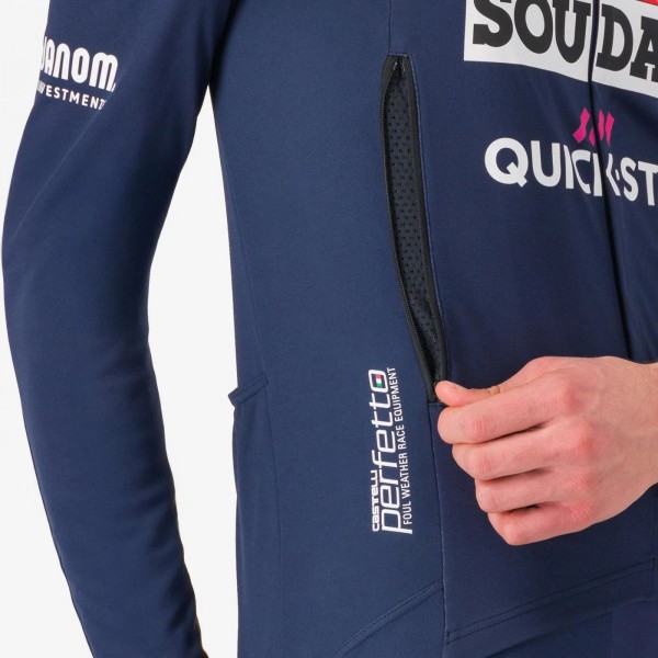 Herren Castelli Soudal Quick-Step 2025 Perfetto RoS 2 jacke Radtrikot Kaufen