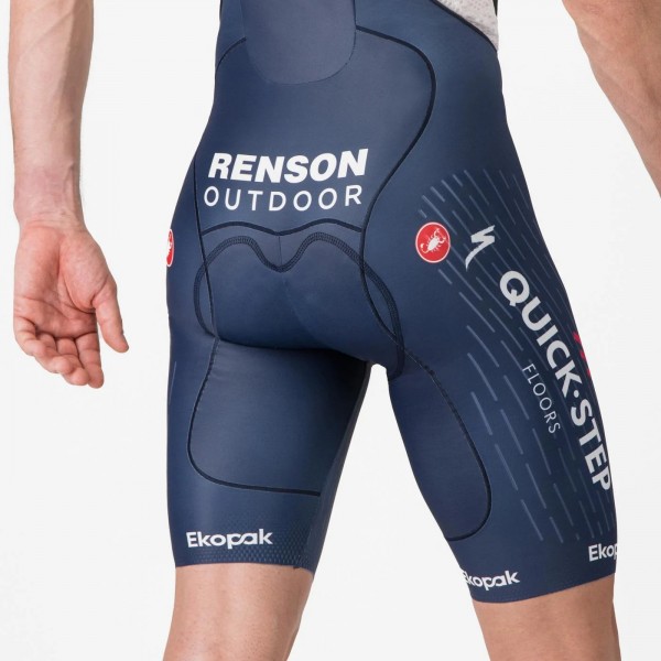 Herren Castelli Soudal Quick-Step 2025 Free Aero Race S tragerhose Radtrikot Kaufen