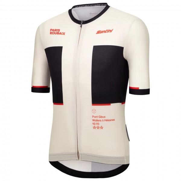 Herren Jersey Santini Paris Roubaix 2025 Radtrikot Kaufen