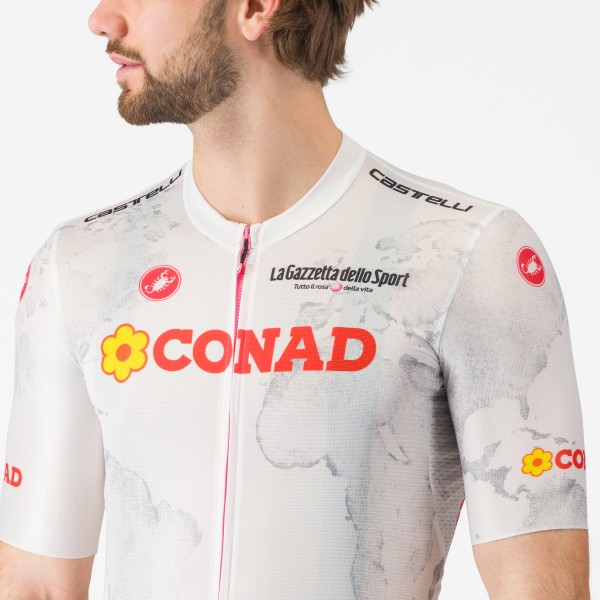 Herren Weiße Trikot Giro d'Italia 2025 Competizione 3 Radtrikot Kaufen