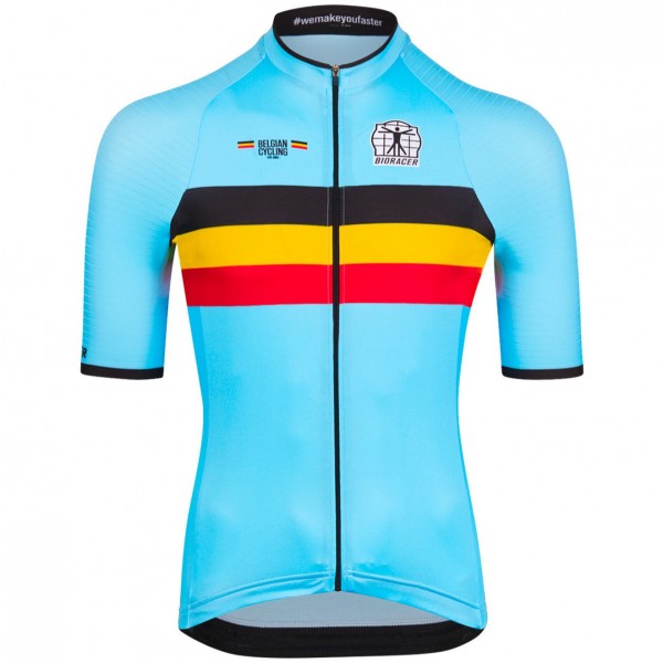 Herren Bioracer Belgischen Nationalen 2025 Icon Classic trikot Radtrikot Kaufen