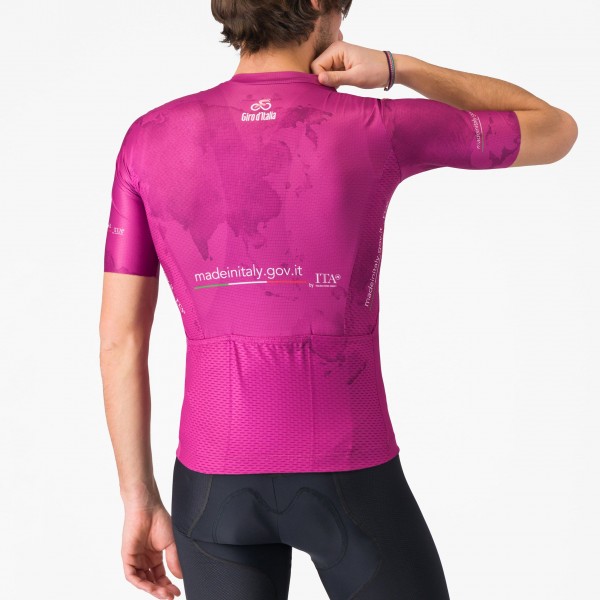 Herren Ciclamino-Trikot Giro d'Italia 2025 Competizione 3 Radtrikot Kaufen