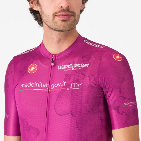 Herren Ciclamino-Trikot Giro d'Italia 2025 Competizione 3 Radtrikot Kaufen