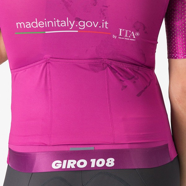 Herren Ciclamino Trikot Giro d'Italia 2025 Race 8S Radtrikot Kaufen