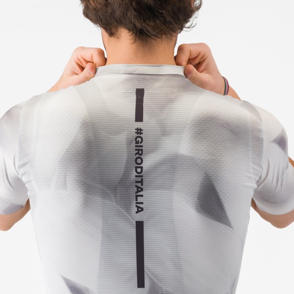 Herren Trikot Giro d'Italia 2025 Espresso-Grau Radtrikot Kaufen