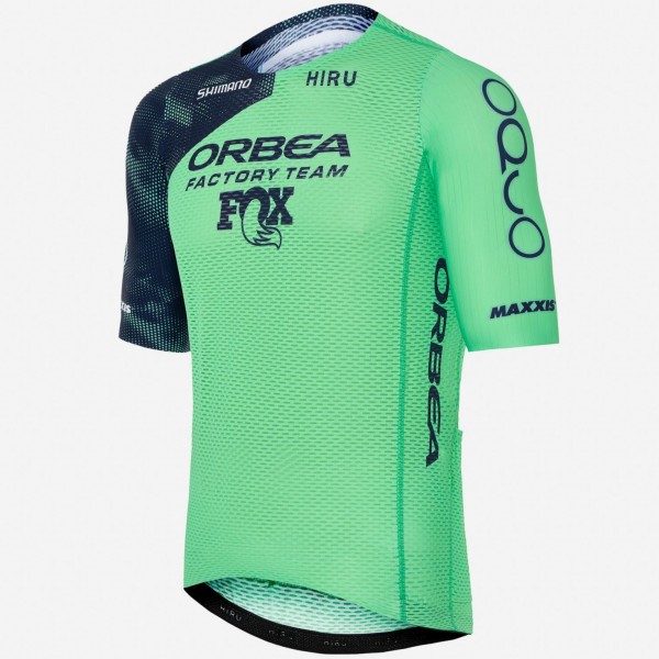 Herren Hiru Orbea Factory Team 2025 Lab Race Zipless trikot Radtrikot Kaufen