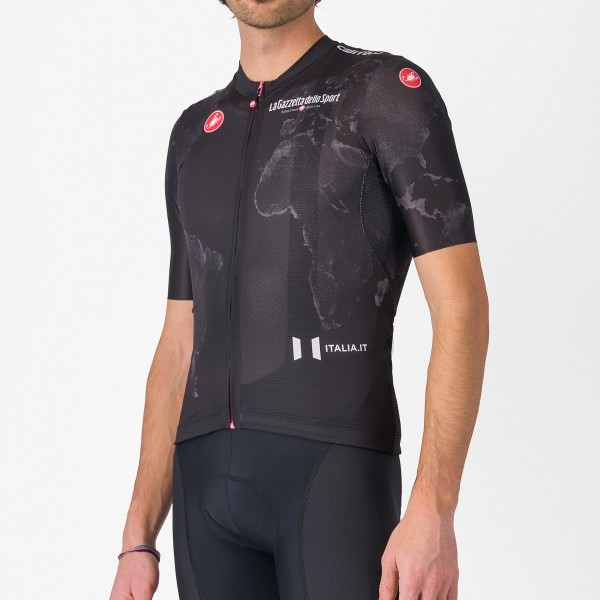 Herren Schwarzes Trikot Giro d'Italia 2025 Competizione 3 Radtrikot Kaufen