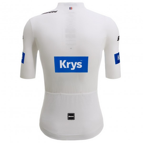 Herren Weiße Trikot Tour de France 2025 Offiziell Radtrikot Kaufen