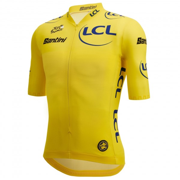 Herren Gelbes Trikot Tour de France 2025 Offiziell Radtrikot Kaufen