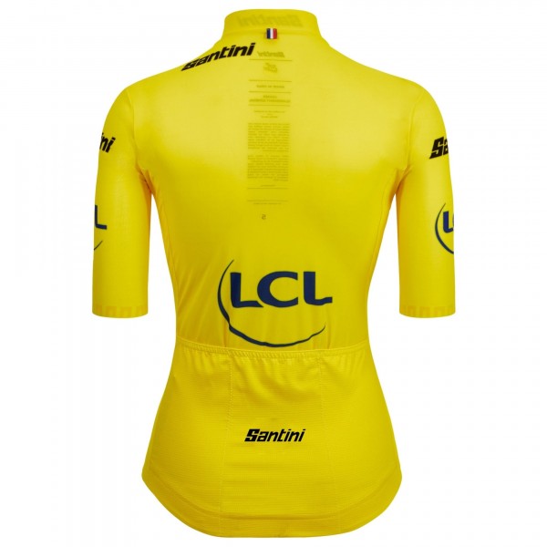 Damen Gelbes Trikot frau Tour de France 2025 Fan Line Radtrikot Kaufen