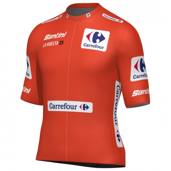 Herren Santini Rot Vuelta Espana 2025 trikot Radtrikot Kaufen