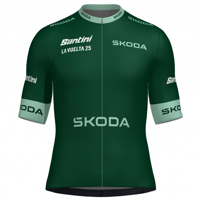 Herren Santini Vuelta Espana 2025 grun trikot Radtrikot Kaufen Herren Santini Vuelta Espana 2025 grun trikot Radtrikot Kaufen