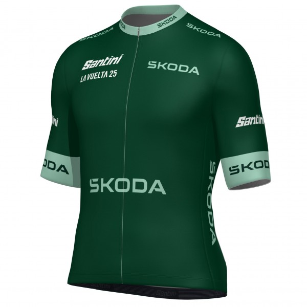 Herren Santini Vuelta Espana 2025 grun trikot Radtrikot Kaufen Herren Santini Vuelta Espana 2025 grun trikot Radtrikot Kaufen