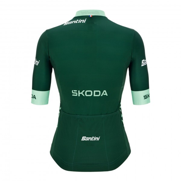 Damen Grüne frau trikot Tour de France 2025 Fan Line Radtrikot Kaufen