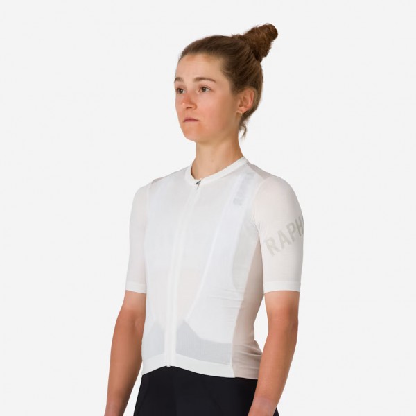 Damen Rapha Pro Team Training frau trikot-Weiss Radtrikot Kaufen