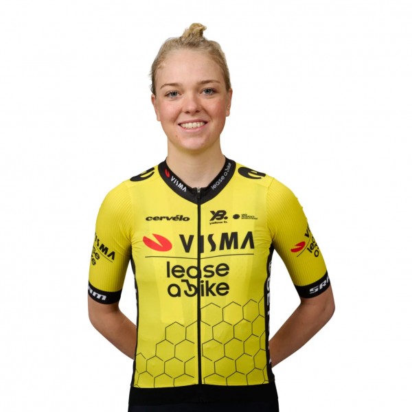 Damen Team Visma Lease a bike 2025 frau trikot Radtrikot Kaufen