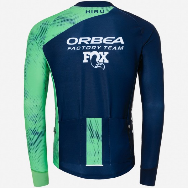 Herren Hiru Orbea Factory Team 2025 Core langarm trikot Radtrikot Kaufen
