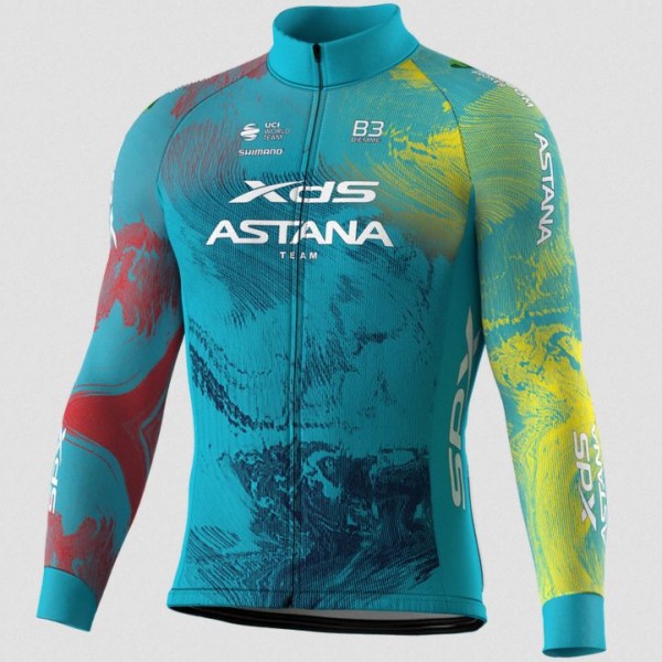 Herren Biemme XDS Astana 2025 langarm trikot Radtrikot Kaufen