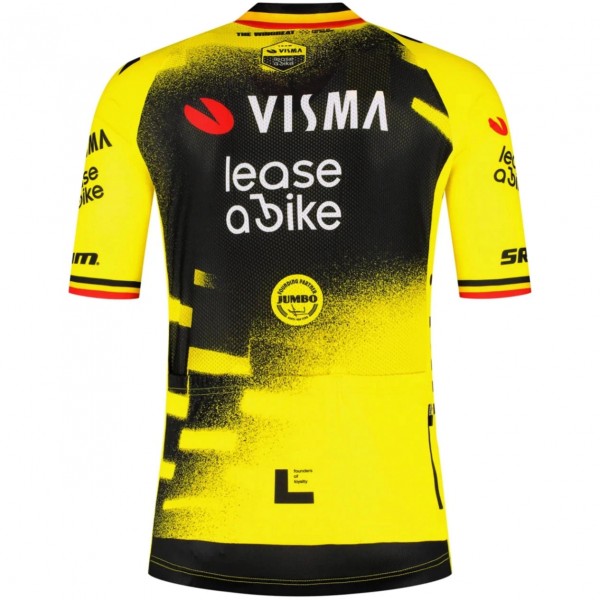 Herren Team Visma Lease a bike 2025 The Wingbeat trikot-Wout Van Aert Radtrikot Kaufen