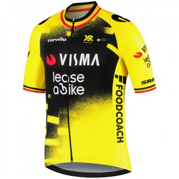 Herren Team Visma Lease a bike 2025 The Wingbeat trikot-Wout Van Aert Radtrikot Kaufen