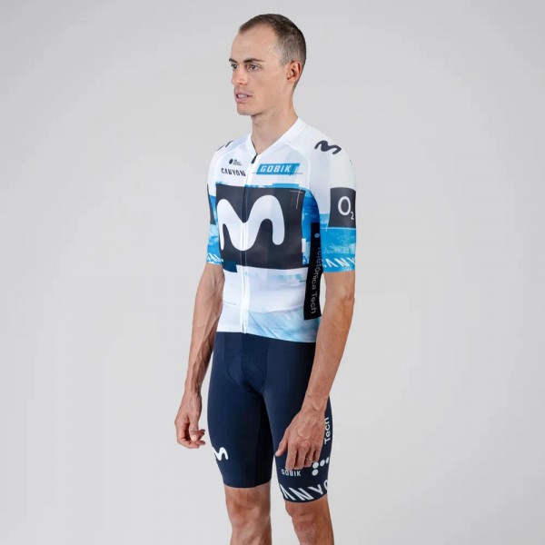 Herren Gobik Movistar 2025 Lancer K10 tragerhose Radtrikot Kaufen