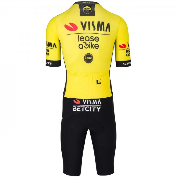 Herren Team Visma Lease a bike 2025 Premium skinsuit Radtrikot Kaufen