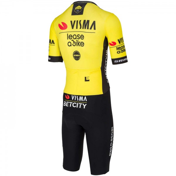 Herren Team Visma Lease a bike 2025 Premium skinsuit Radtrikot Kaufen