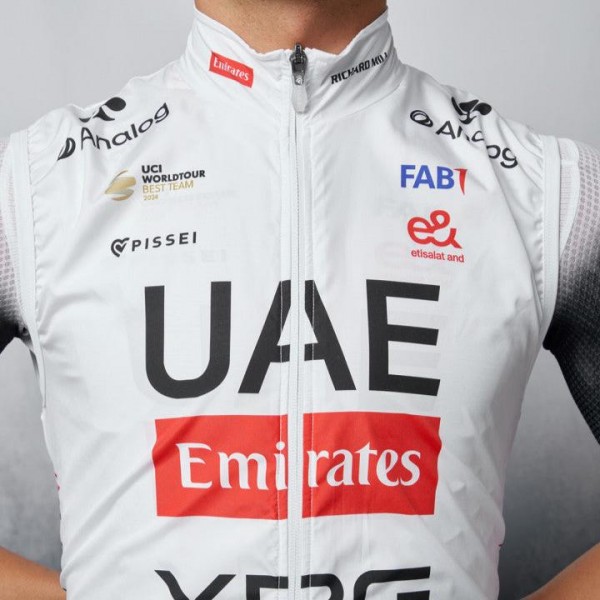 Herren Pissei UAE Team Emirates 2025 weste Radtrikot Kaufen