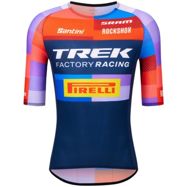 Herren Santini Trek Factory Racing 2025 XC trikot Radtrikot Kaufen