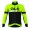2016 ALE TIRRENO Radtrikot Langarm-Schwarz GELB FLUO Radtrikot Kaufen