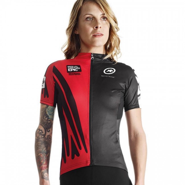 2016 Assos schwarz rot Radtrikot Kurzarm Damen Radtrikot Kaufen 2016 Assos schwarz rot Radtrikot Kurzarm Damen Radtrikot Kaufen