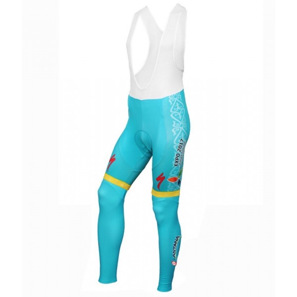 2016 ASTANA PRO TEAM Lang Trägerhose Radtrikot Kaufen