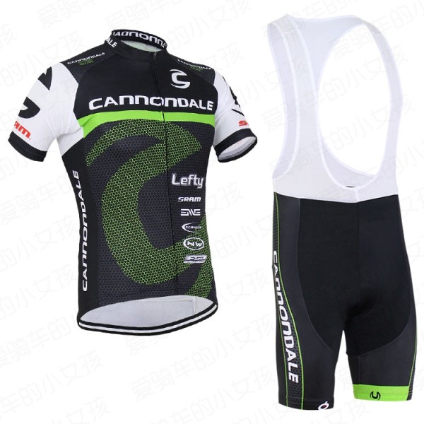 2016 Cannondale Fahrradbekleidung Satz Fahrradtrikot Kurzarm Trikot und Kurz Trägerhose Radtrikot Kaufen
