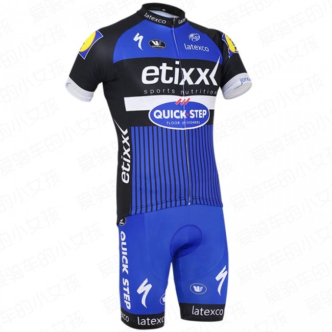 2016 ETIXX-QUICK STEP Radbekleidung Radtrikot Kurzarm und Fahrradhosen Kurz Blau Radtrikot Kaufen 2016 ETIXX-QUICK STEP Radbekleidung Radtrikot Kurzarm und Fahrradhosen Kurz Blau Radtrikot Kaufen