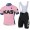 2016 KAS rose Fahrradbekleidung Satz Fahrradtrikot Kurzarm Trikot und Kurz Trägerhose Radtrikot Kaufen