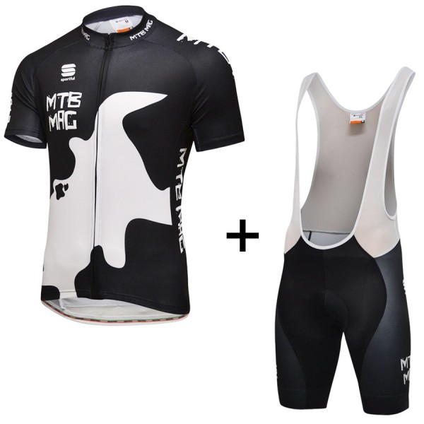 2016 MTB-MAG Fahrradbekleidung Satz Fahrradtrikot Kurzarm Trikot und Kurz Trägerhose Radtrikot Kaufen