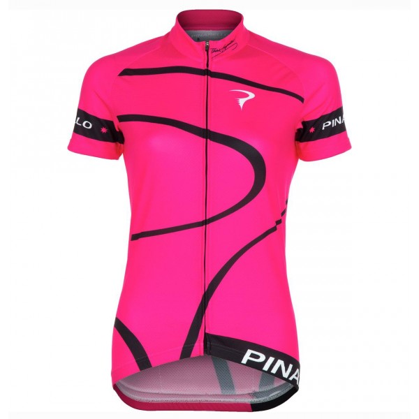 2016 Pinarello MIRA Rose Damen Radtrikot Kurzarm Radtrikot Kaufen