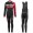 2016 Scott RC Schwarz-Rot Damen Fahrradbekleidung Satz Radtrikot Langarm+Lang Trägerhose Radtrikot Kaufen