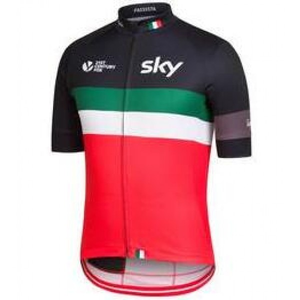 2016 SKY Italy Radtrikot Kurzarm Radtrikot Kaufen