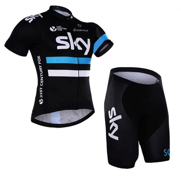 2016 SKY Radbekleidung Radtrikot Kurzarm und Fahrradhosen Kurz Radtrikot Kaufen