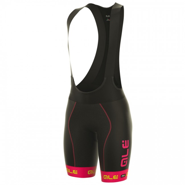 2017 Damen Ale PRR Bermuda Kurz Trägerhose Schwarz Pink Fluo Radtrikot Kaufen 2017 Damen Ale PRR Bermuda Kurz Trägerhose Schwarz Pink Fluo Radtrikot Kaufen