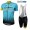 Astana Pro Team 2017 Damen Fahrradbekleidung Satz Radtrikot Kurzarm+Kurz Trägerhose Radtrikot Kaufen