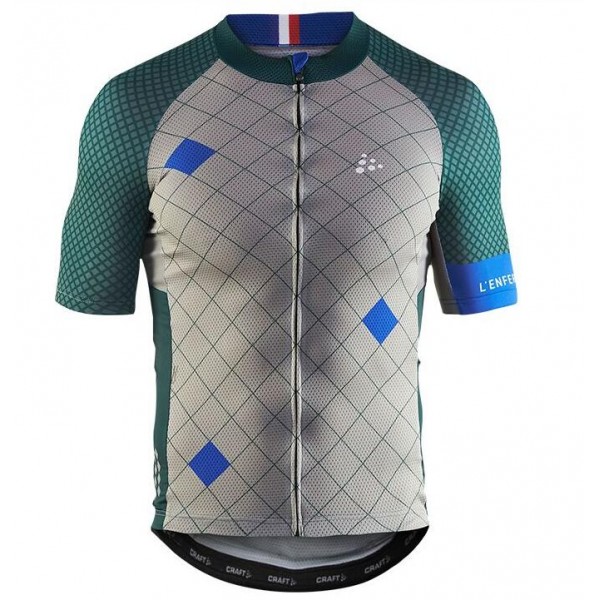 CRAFT MONUMENTS Lenfer Du Nord 2017 Radtrikot Kurzarm Radtrikot Kaufen